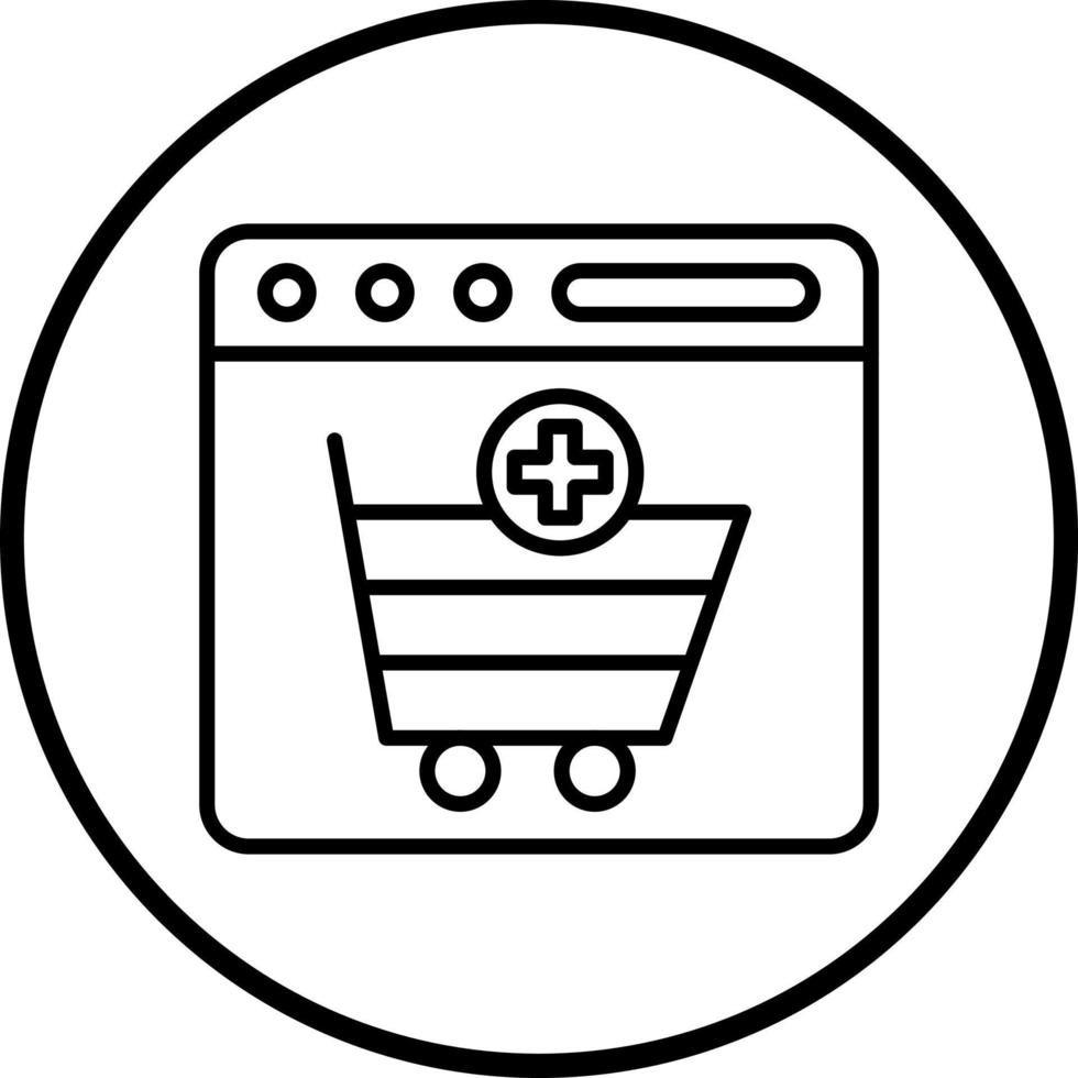 Add to Cart Vector Icon Style