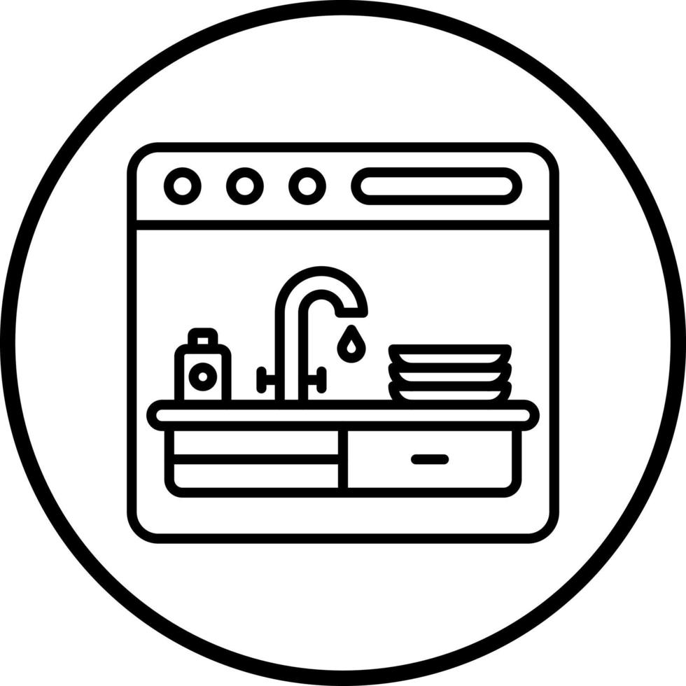 Kitchen Vector Icon Style
