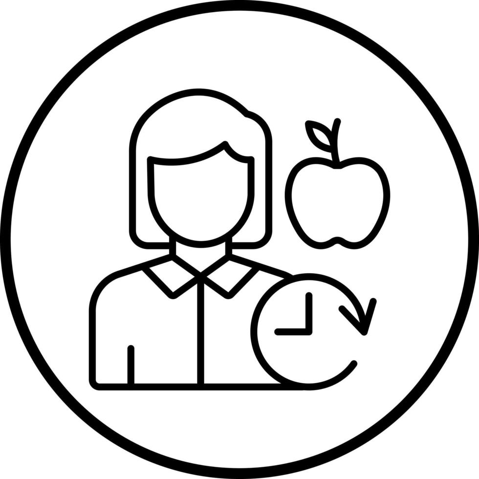 Anti Aging Diet Vector Icon Style
