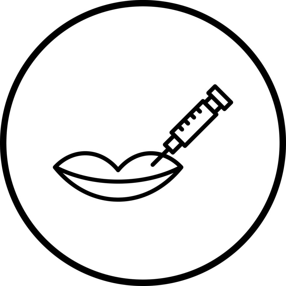 Botox Vector Icon Style