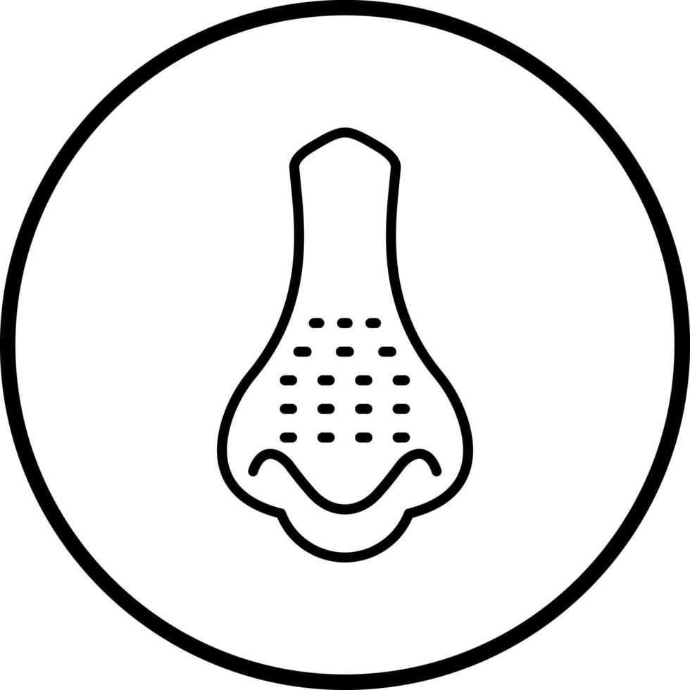 Blackhead Vector Icon Style