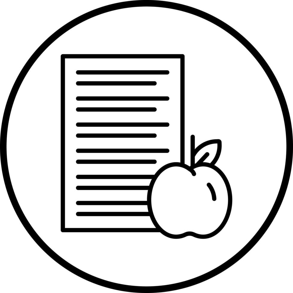 Diet Vector Icon Style