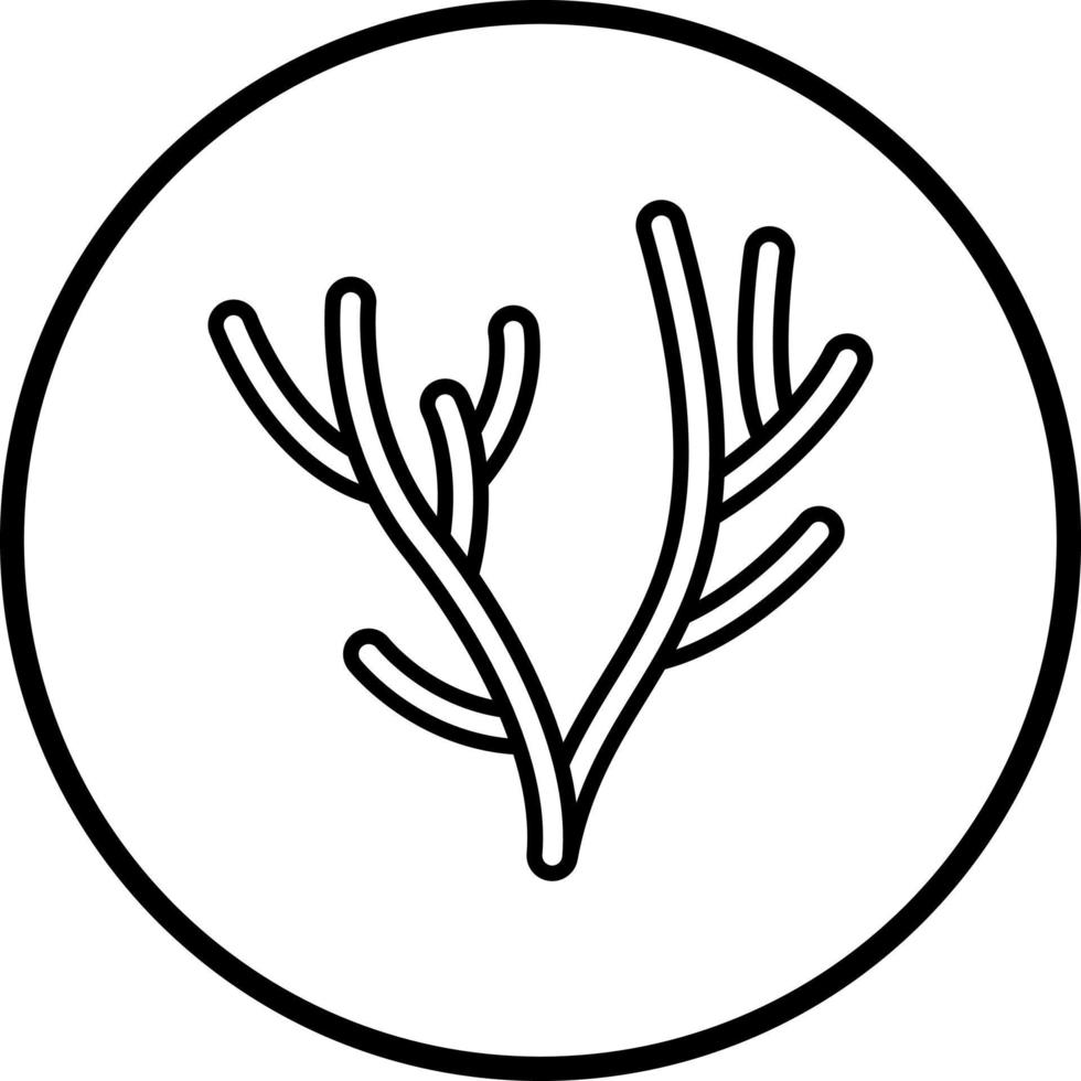 Coral Vector Icon Style