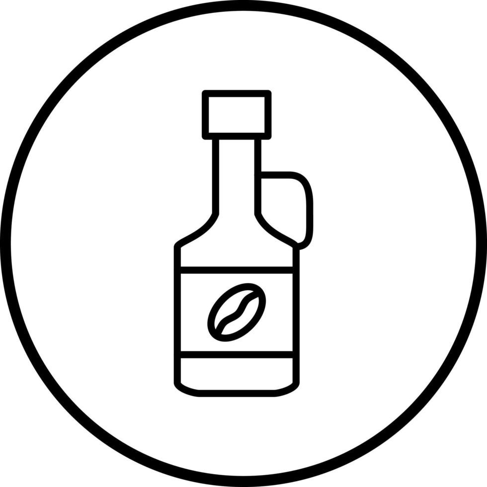Coffee Syrup Vector Icon Style