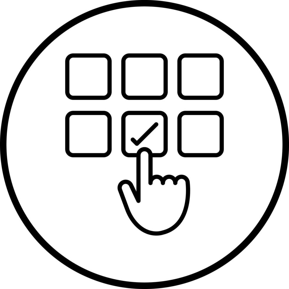 Choose  Choice Vector Icon Style
