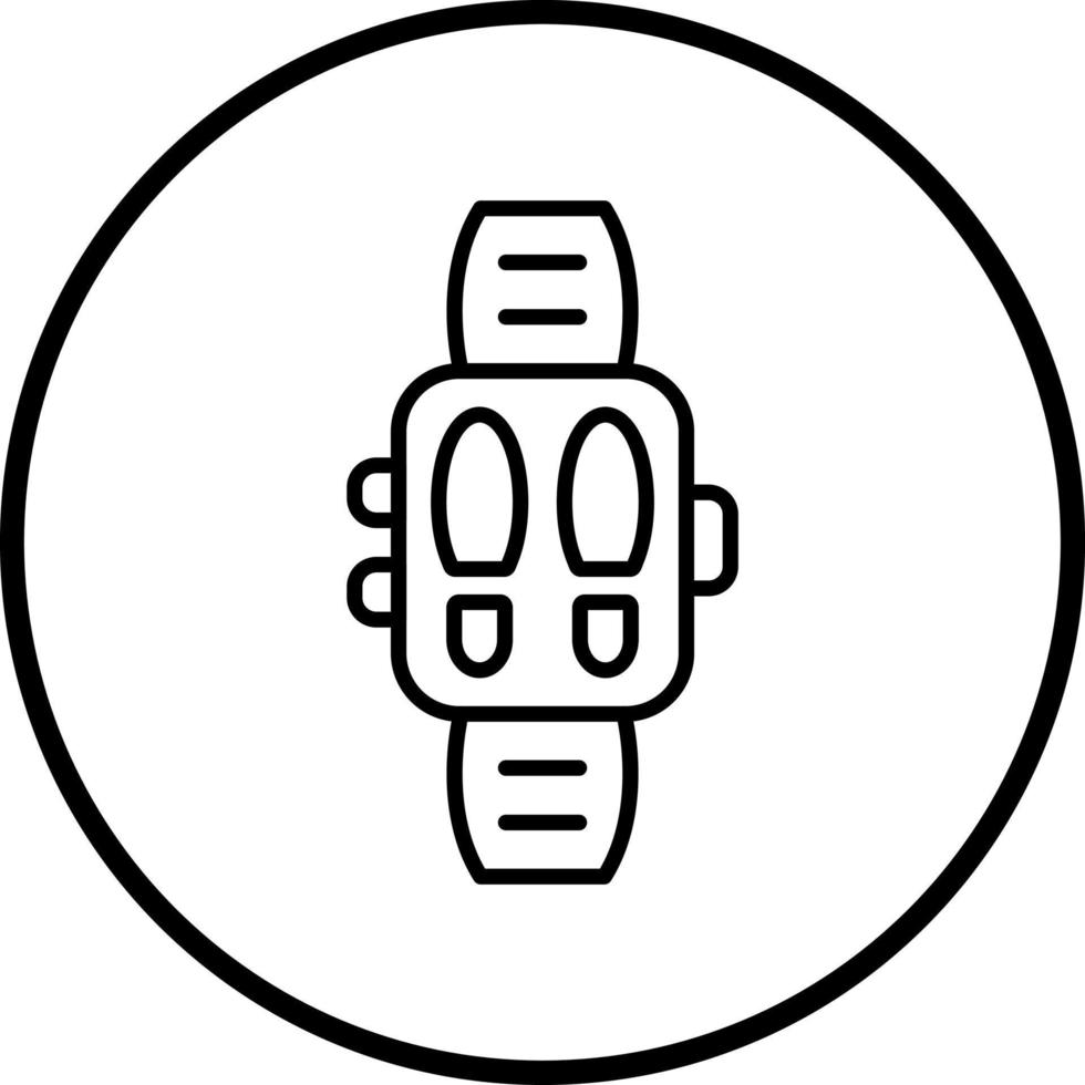 Pedometer Vector Icon Style 22113597 Vector Art at Vecteezy