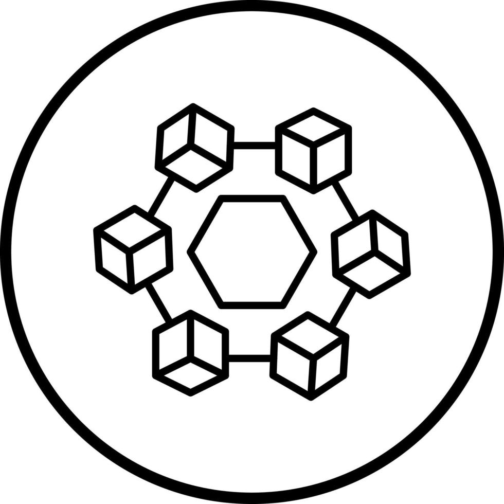 Modular Design Vector Icon Style