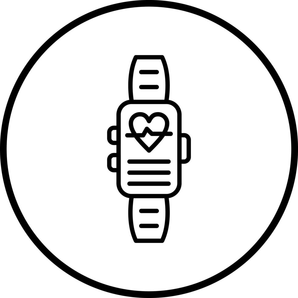 Smartband Vector Icon Style