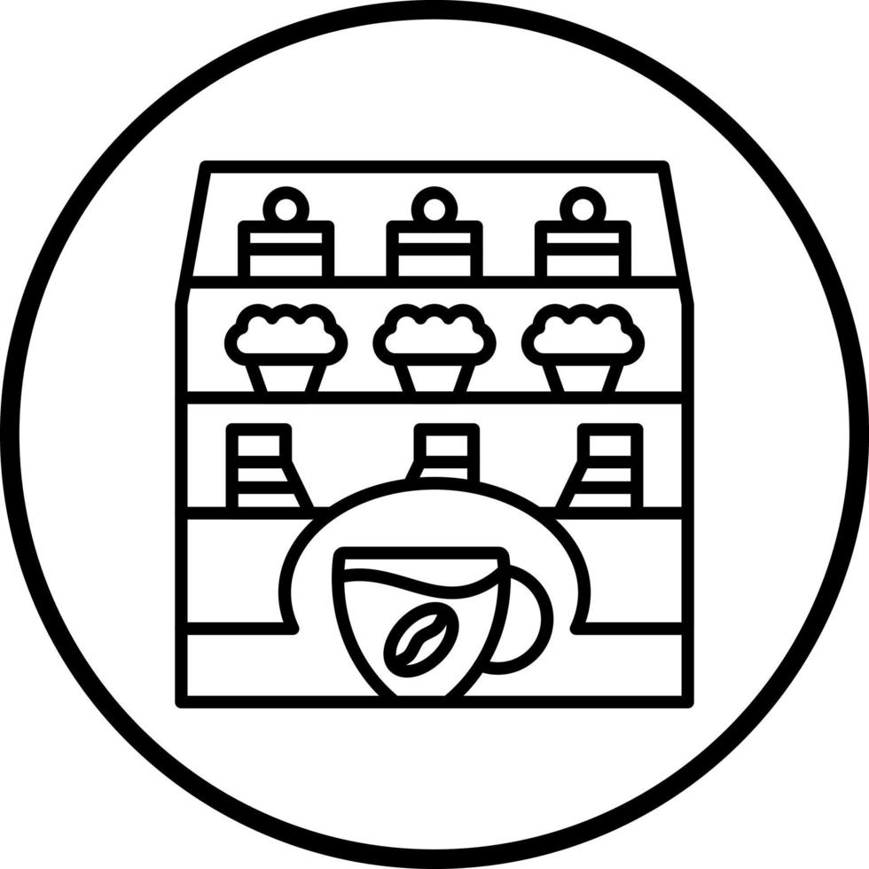 Cafe Wifi Vector Icon Style