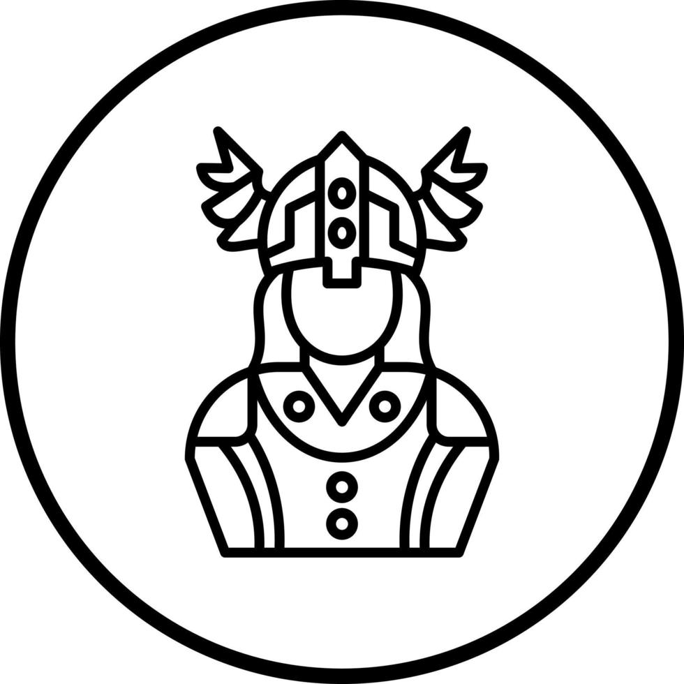 Valkyrie Vector Icon Style