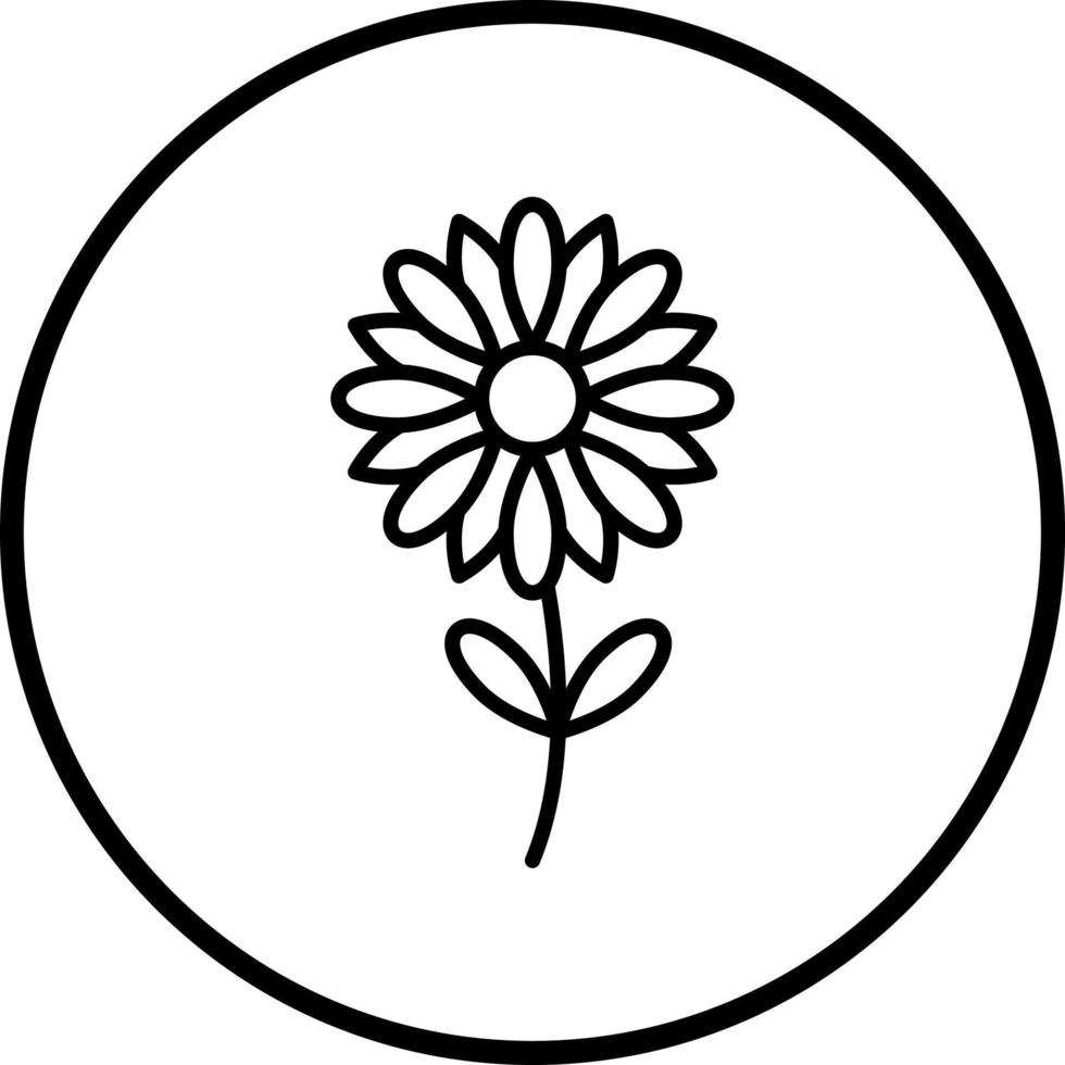 Flowers Vector Icon Style