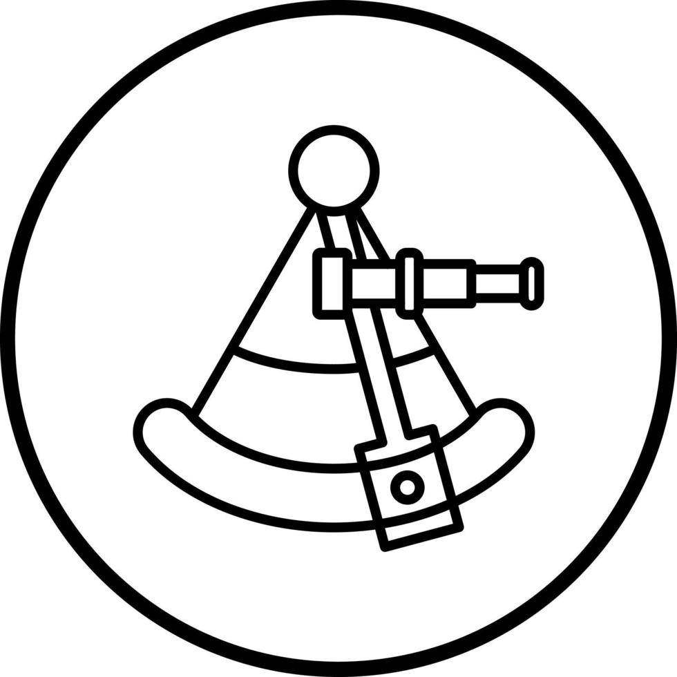 celestial navegación vector icono estilo