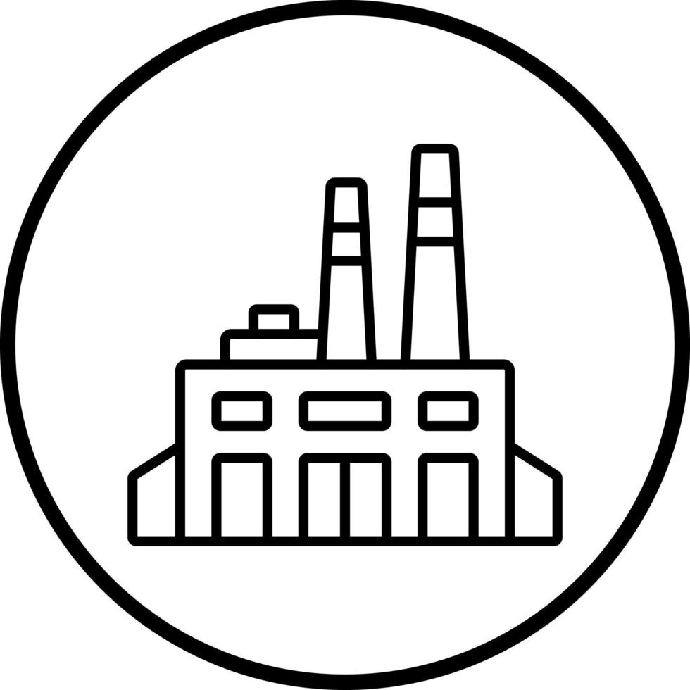 Factory Vector Icon Style