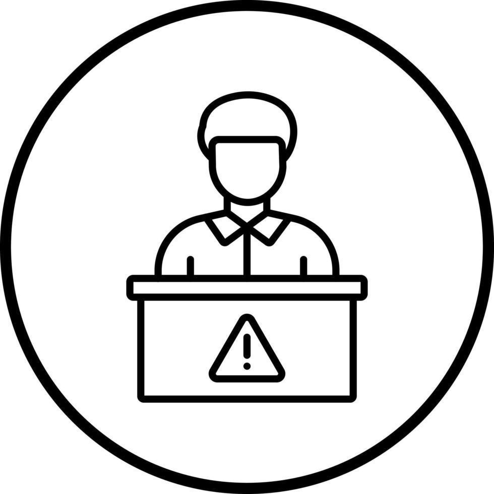 Lame Duck Vector Icon Style