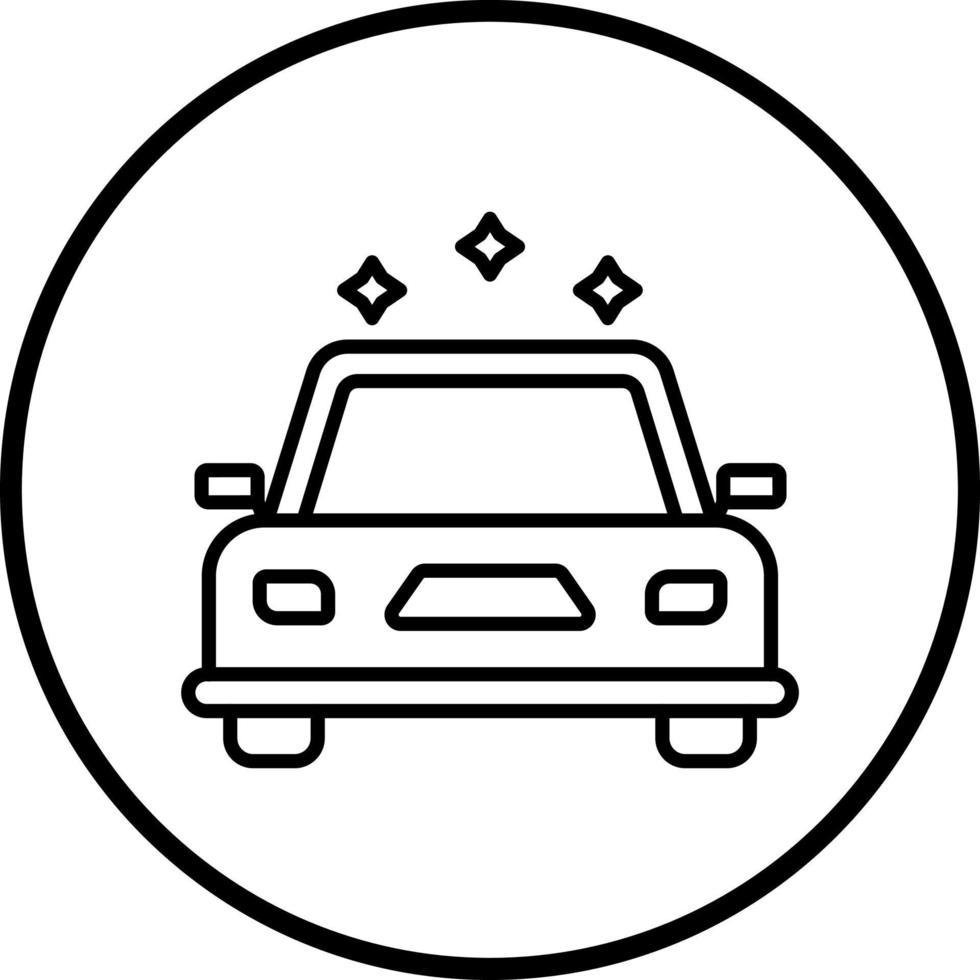 Car Wash Vector Icon Style