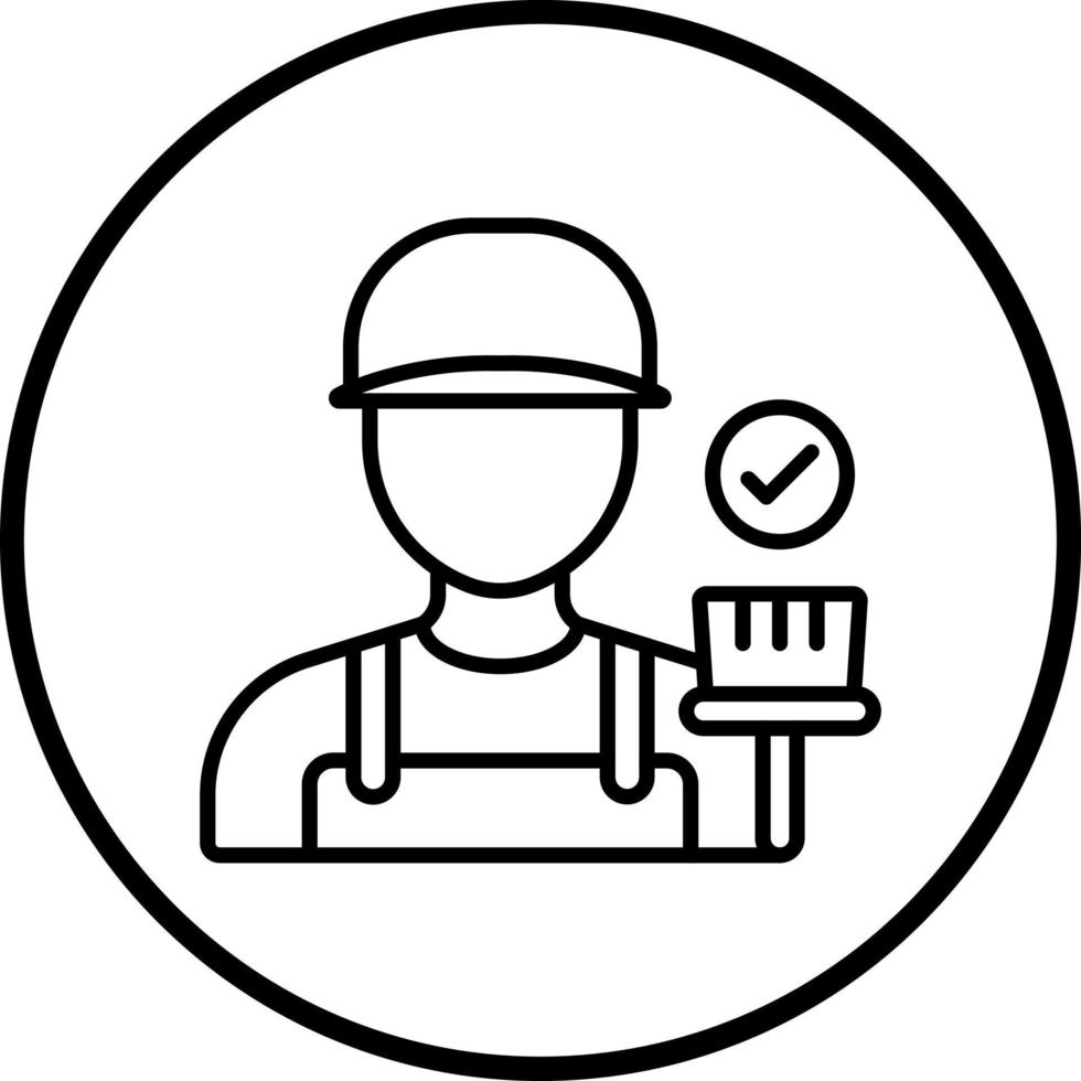 Cleaning Service Vector Icon Style