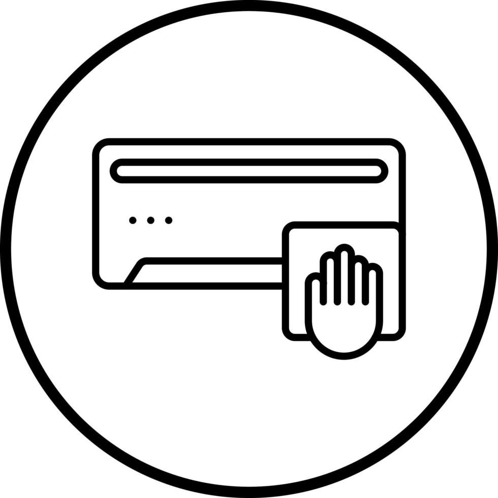 Airconditioner Cleaning Vector Icon Style