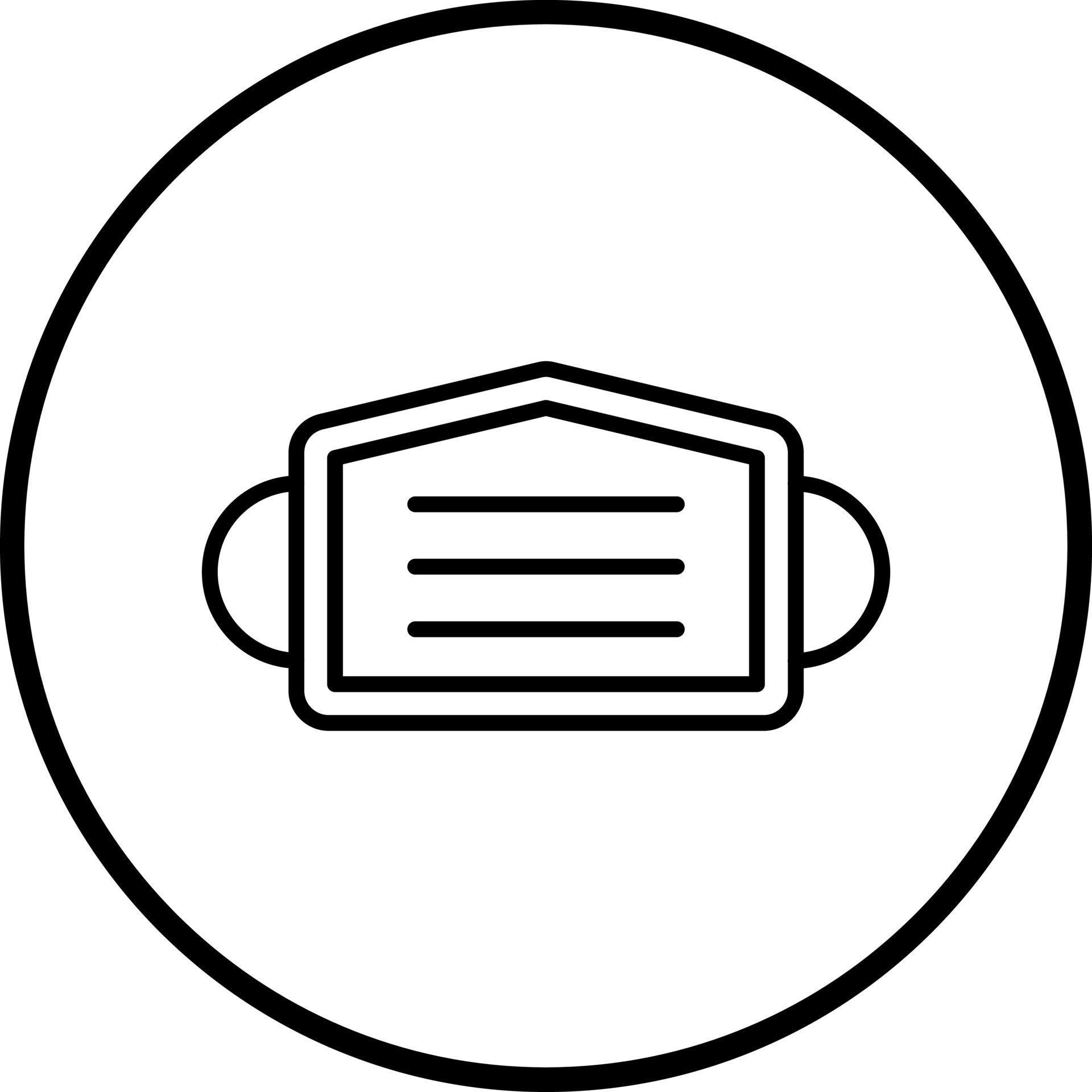 Dust Mask Vector Icon Style 22114446 Vector Art at Vecteezy