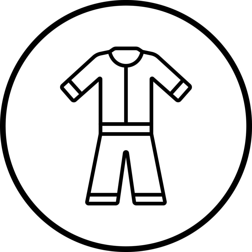 Coveralls Vector Icon Style