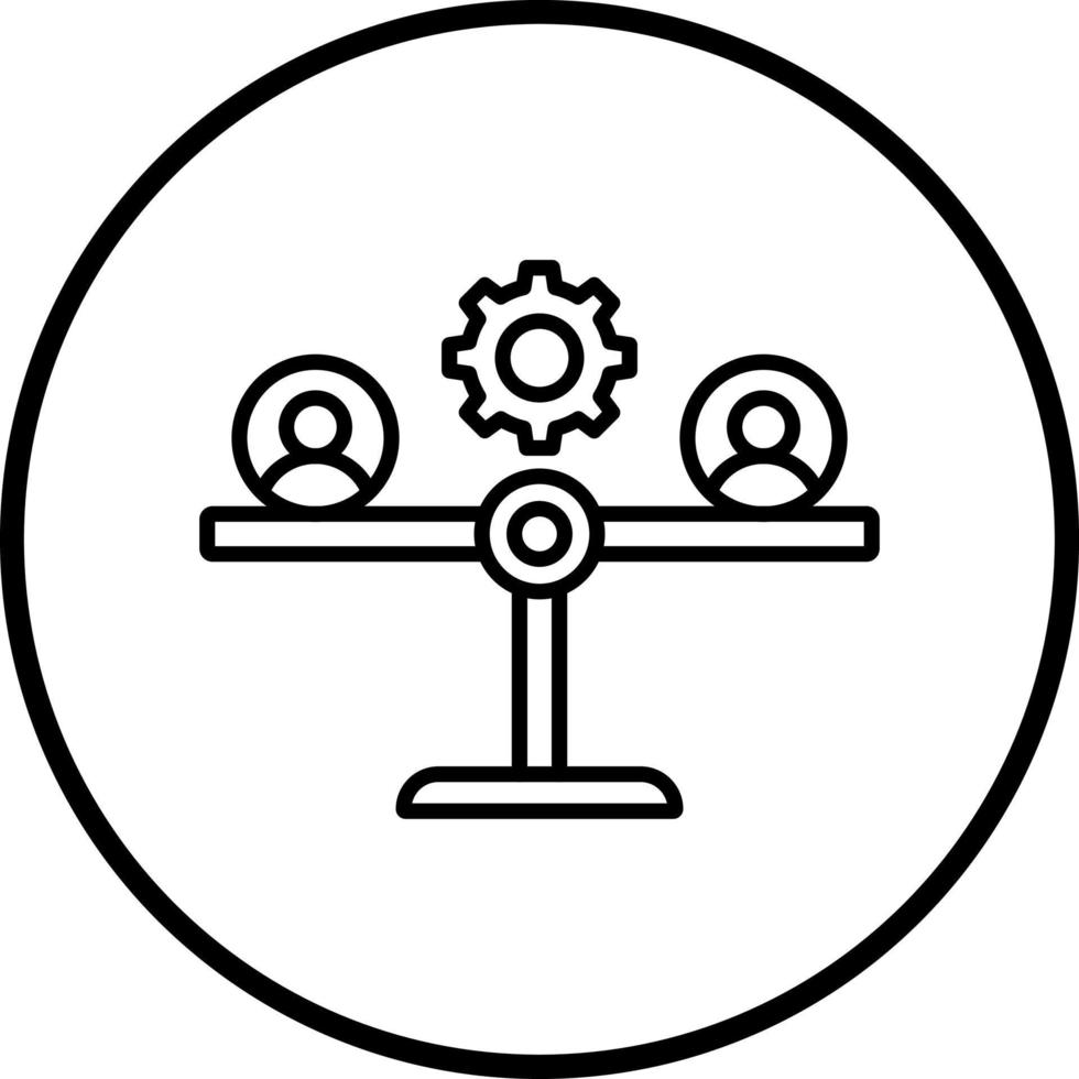 Counterbalance Vector Icon Style 22114542 Vector Art at Vecteezy