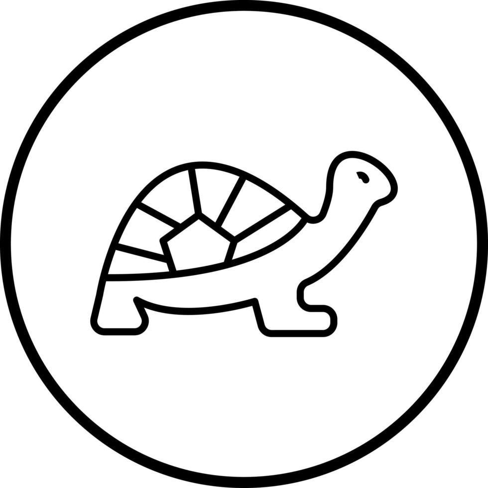 Tortuga vector icono estilo