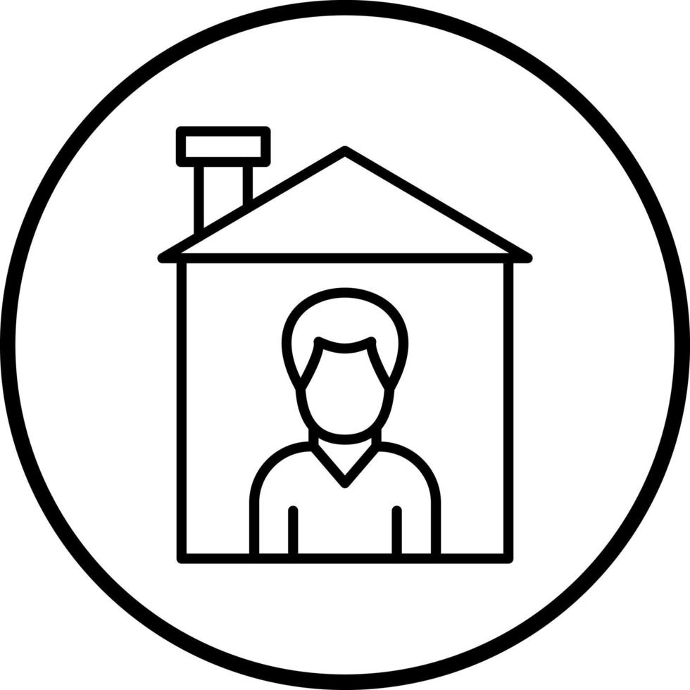 Isolation Vector Icon Style