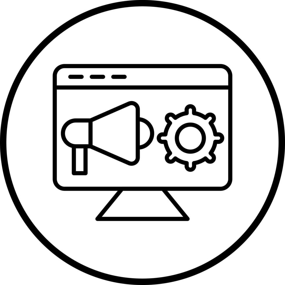 Programmatic Advertising Vector Icon Style