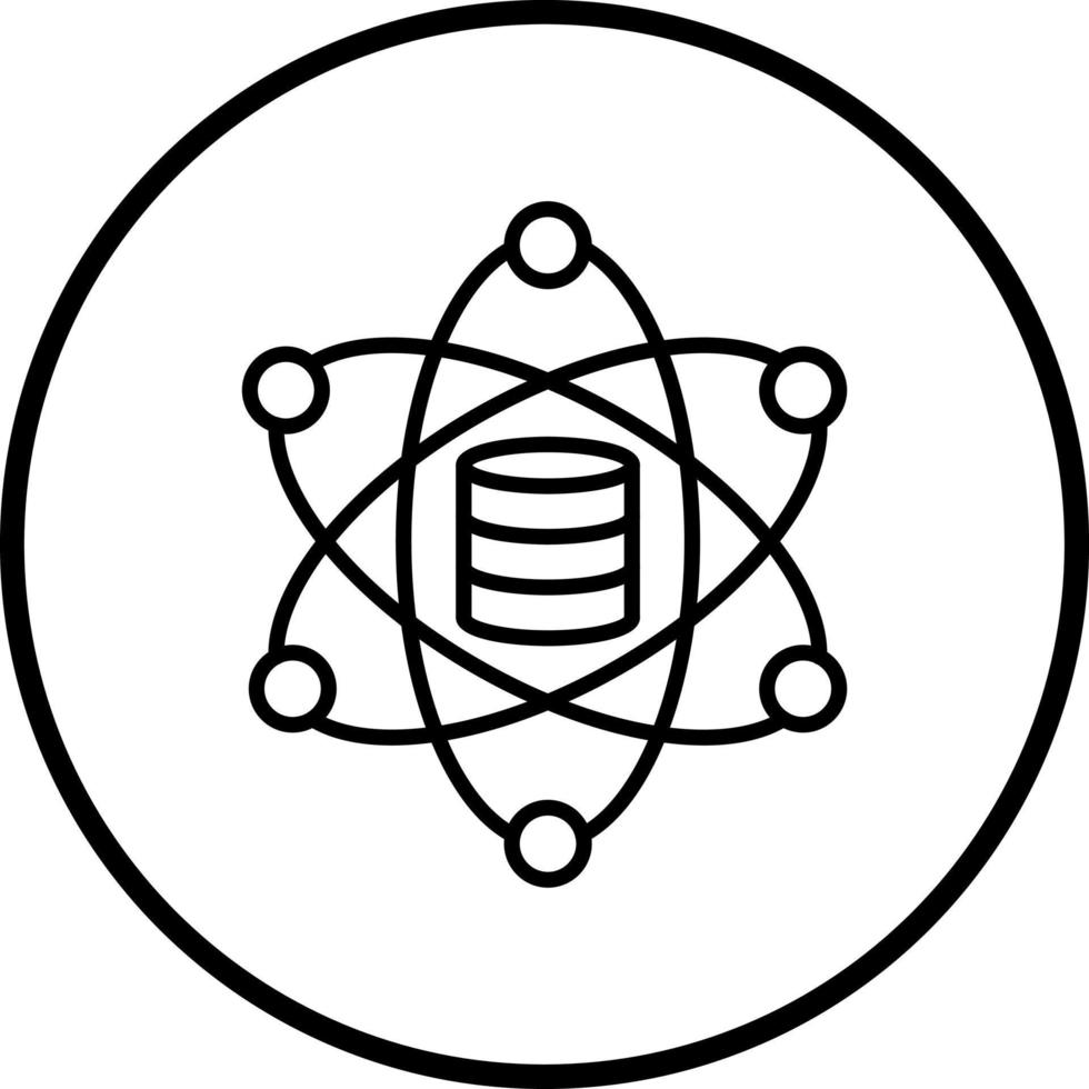 Data Science Vector Icon Style