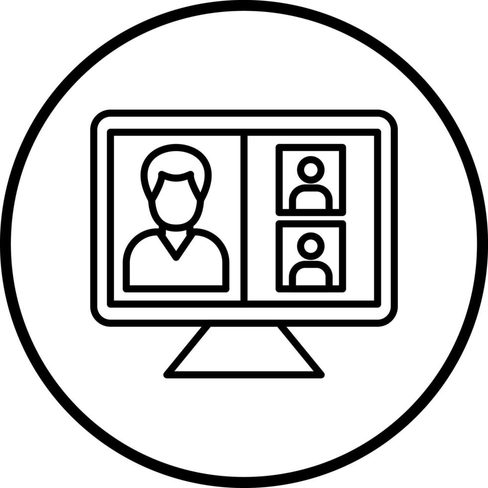 Webinars Vector Icon Style