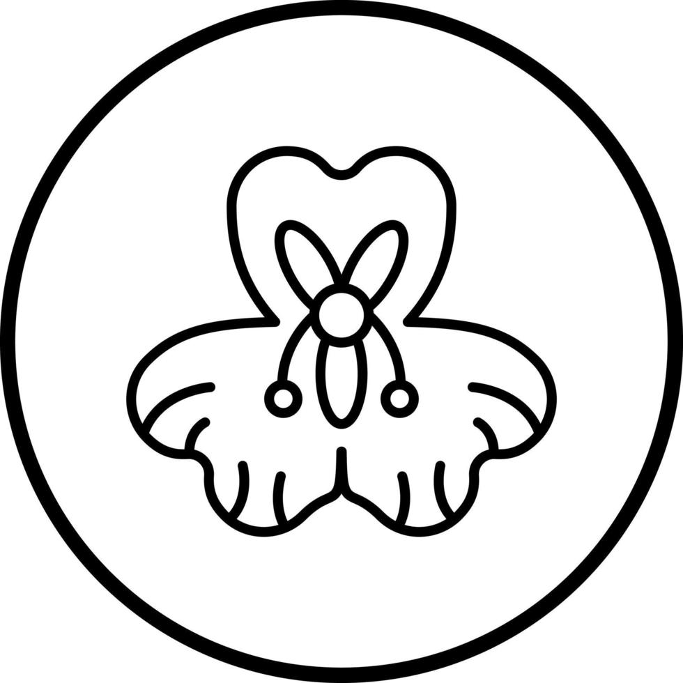 Alstroemeria Vector Icon Style