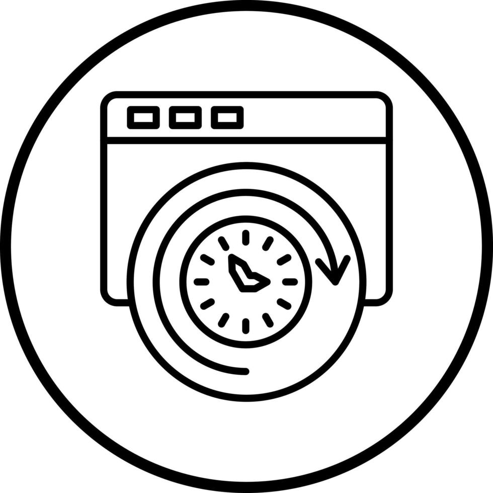 Browsing History Vector Icon Style 22115206 Vector Art at Vecteezy