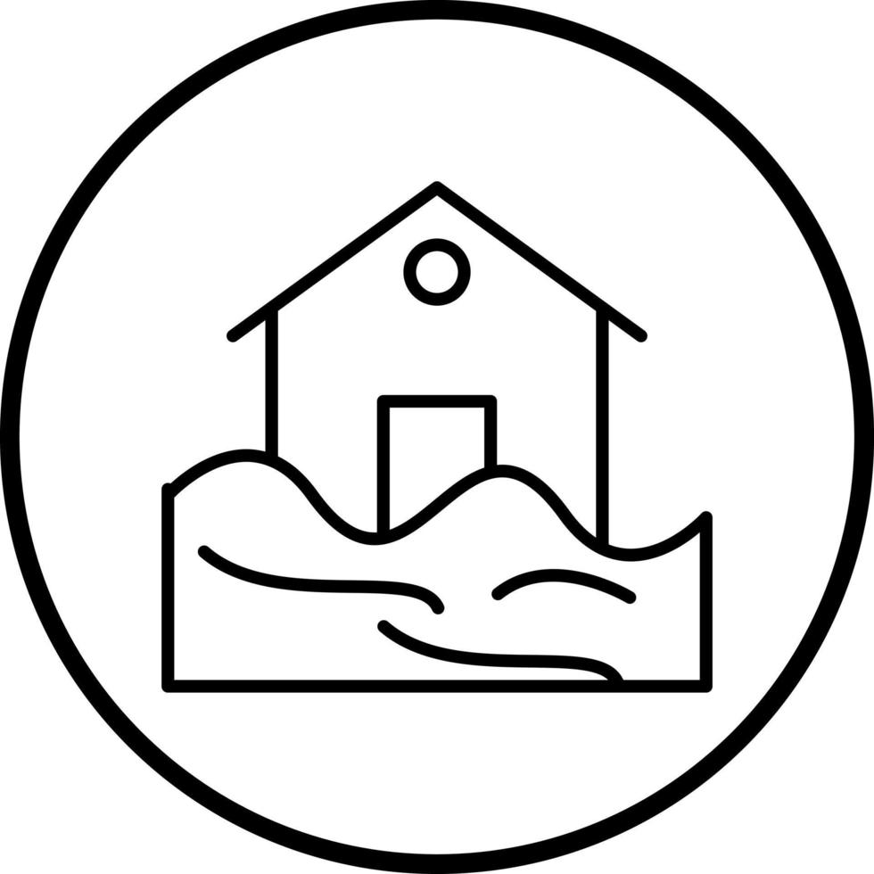 Flood Vector Icon Style