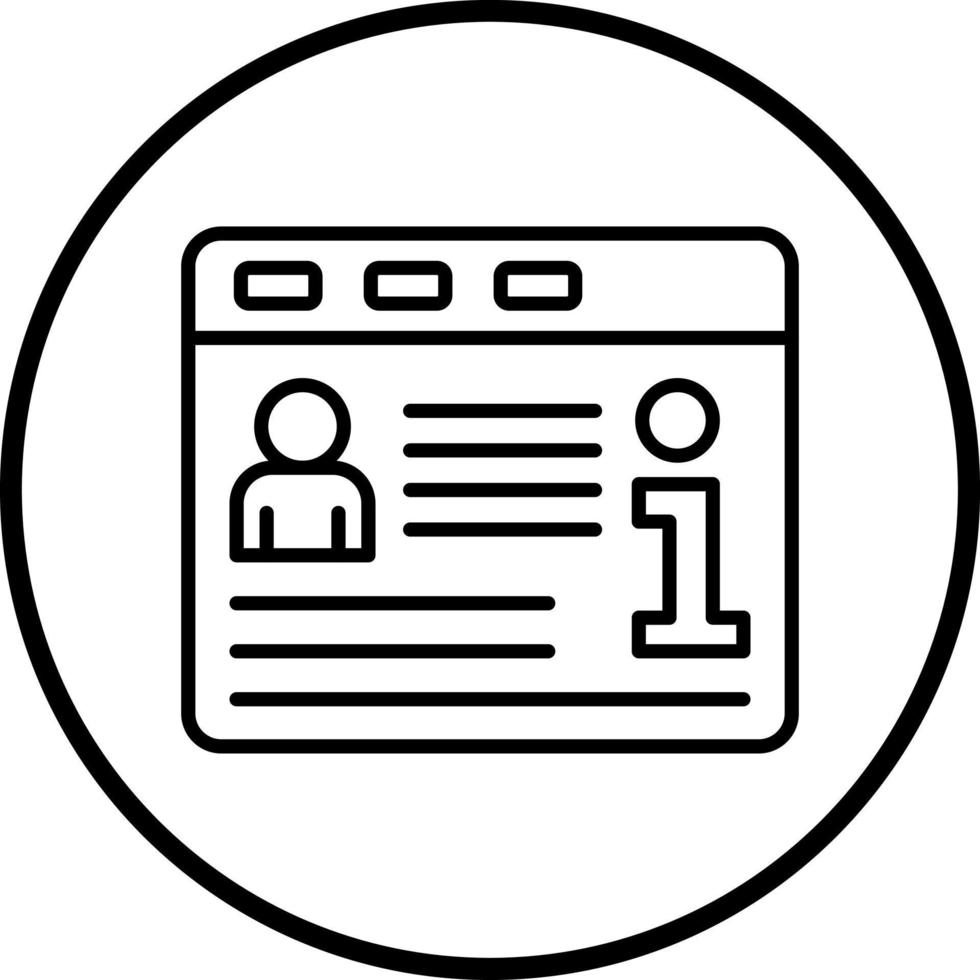 Information Vector Icon Style