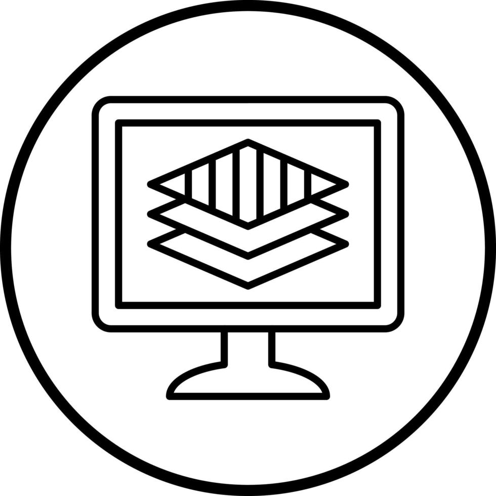 Vector Design Layers Vector Icon Style