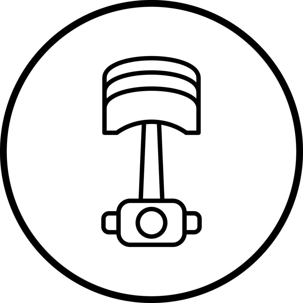 Vector Design Piston Vector Icon Style