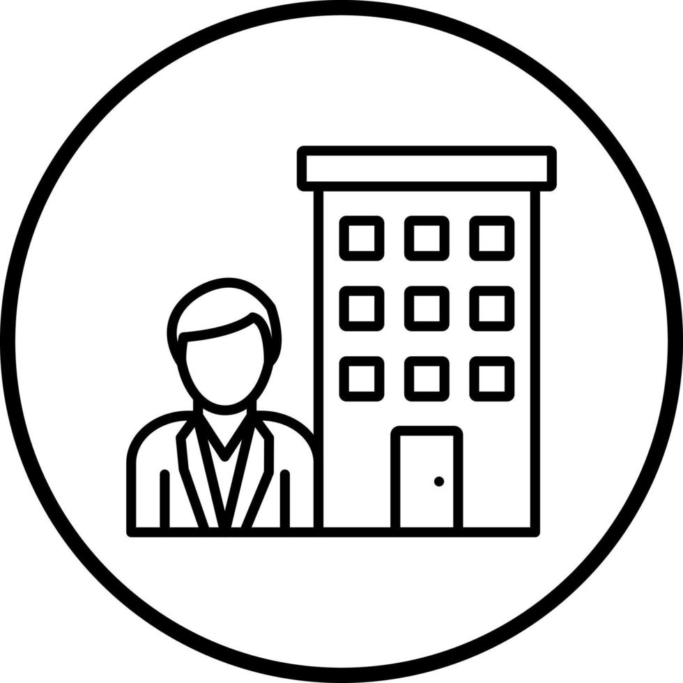 Vector Design Employer Vector Icon Style