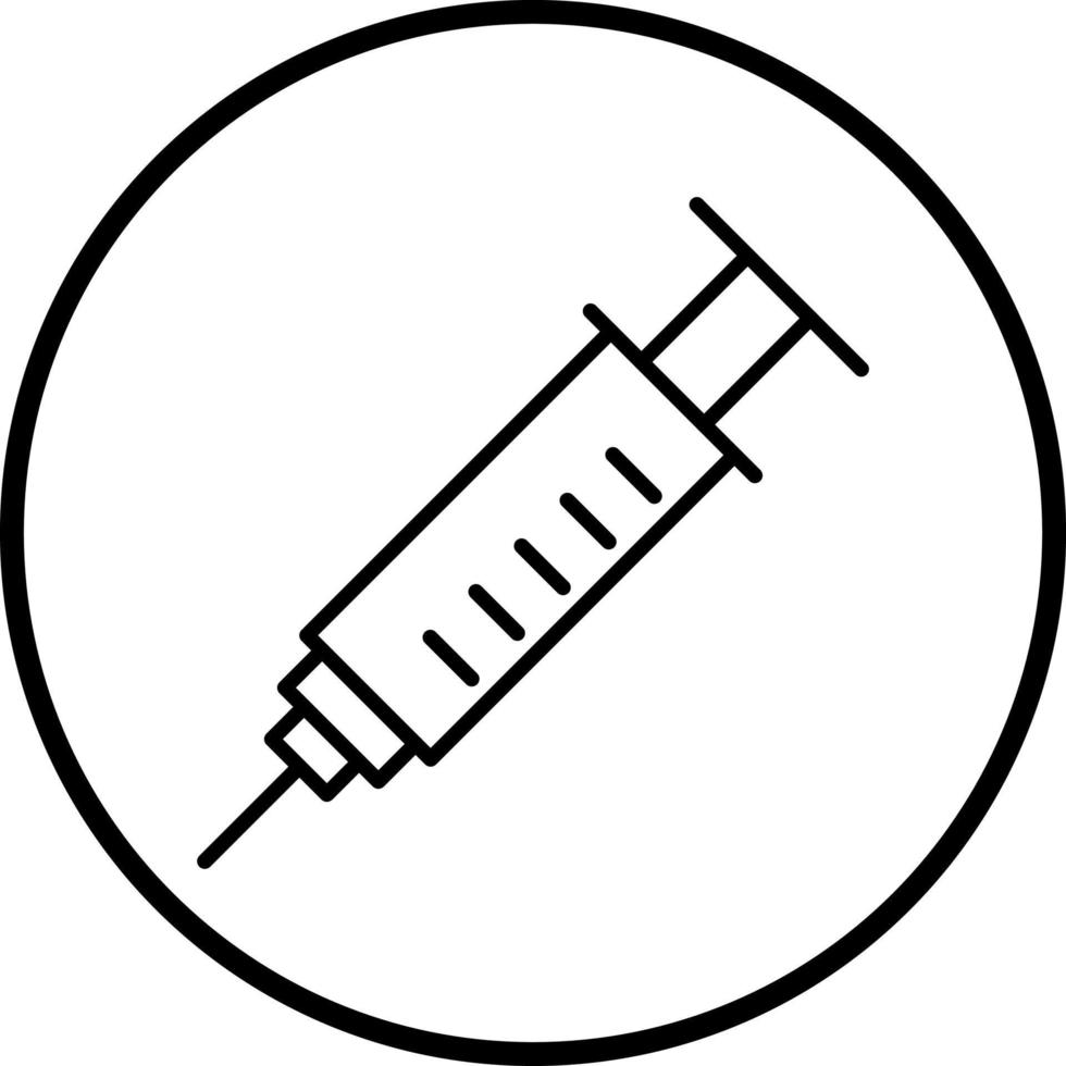 Vector Design Syringe Vector Icon Style