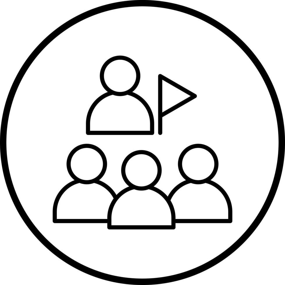 Group Excursion Vector Icon Style