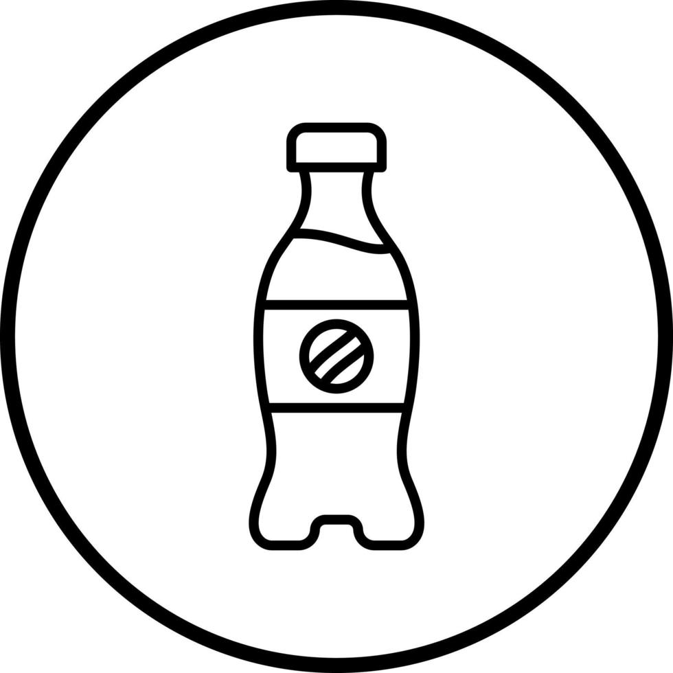 Vector Design Cola Bottle Vector Icon Style