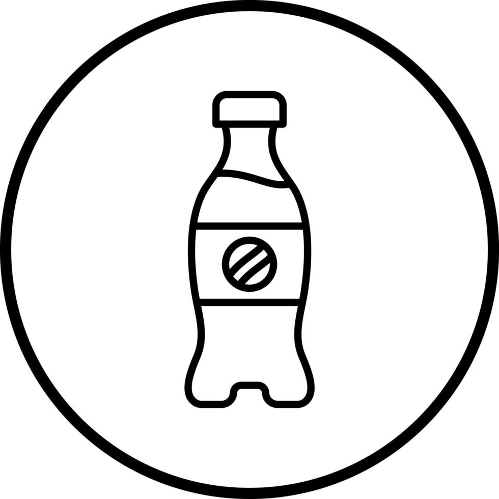 Vector Design Cola Bottle Vector Icon Style