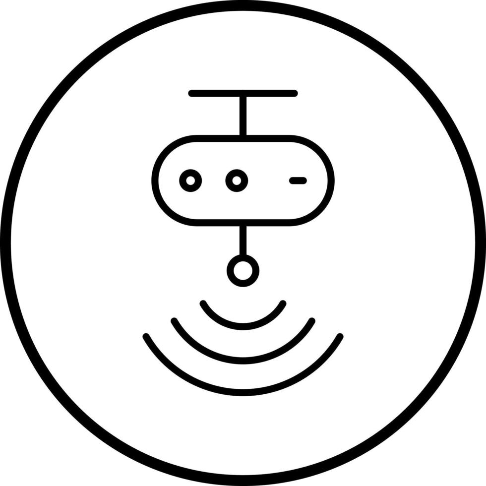 Vector Design Motion Sensor Vector Icon Style