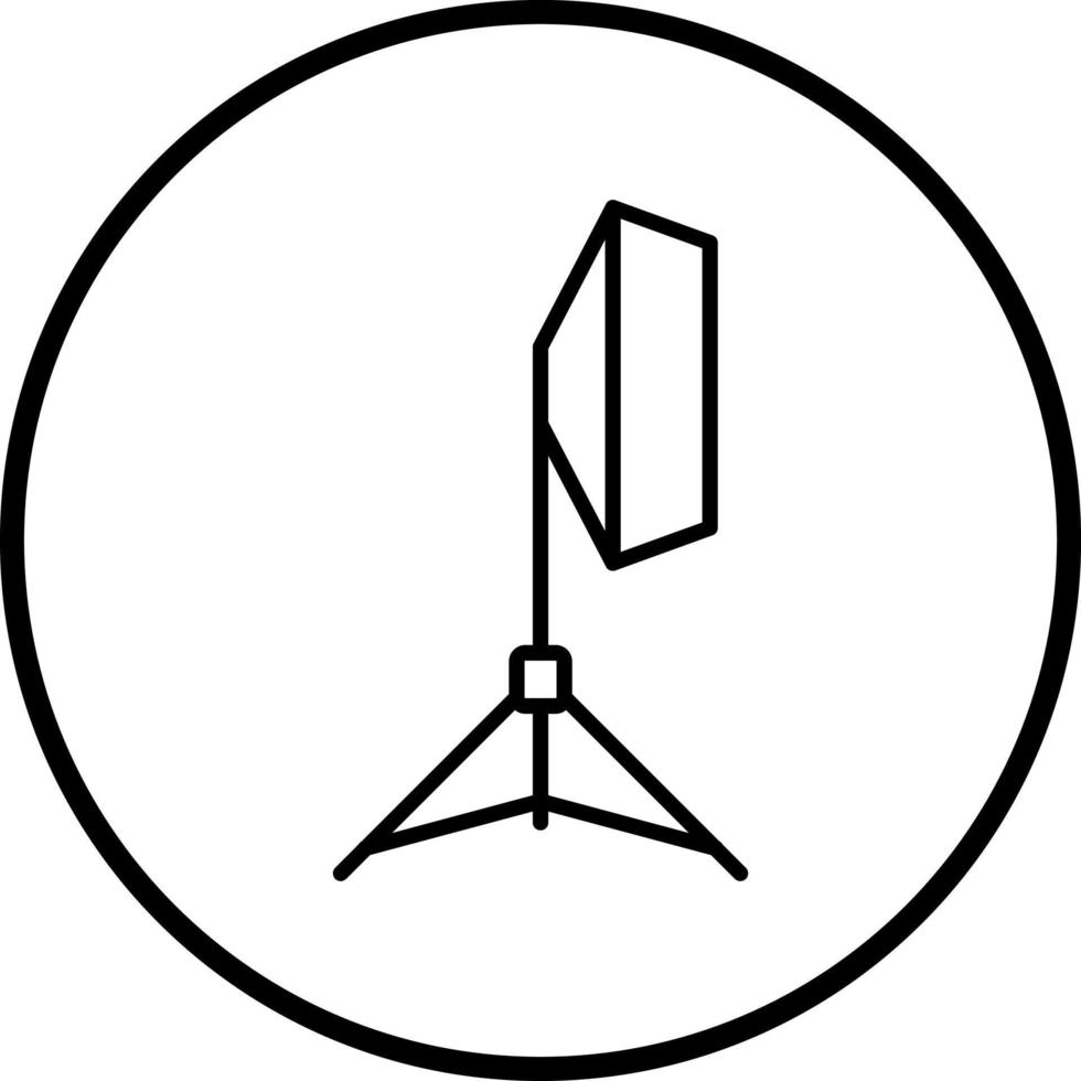 Vector Design Studio Lighting Vector Icon Style