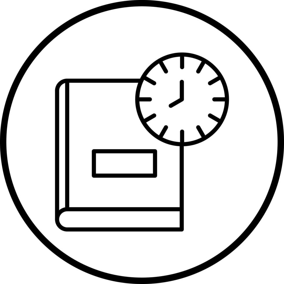 Book In Advance Vector Icon Style
