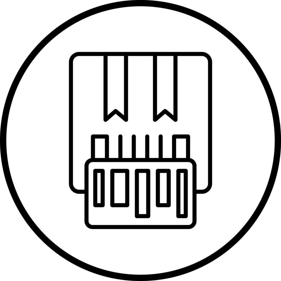 Vector Design Stock Keeping Unit Vector Icon Style