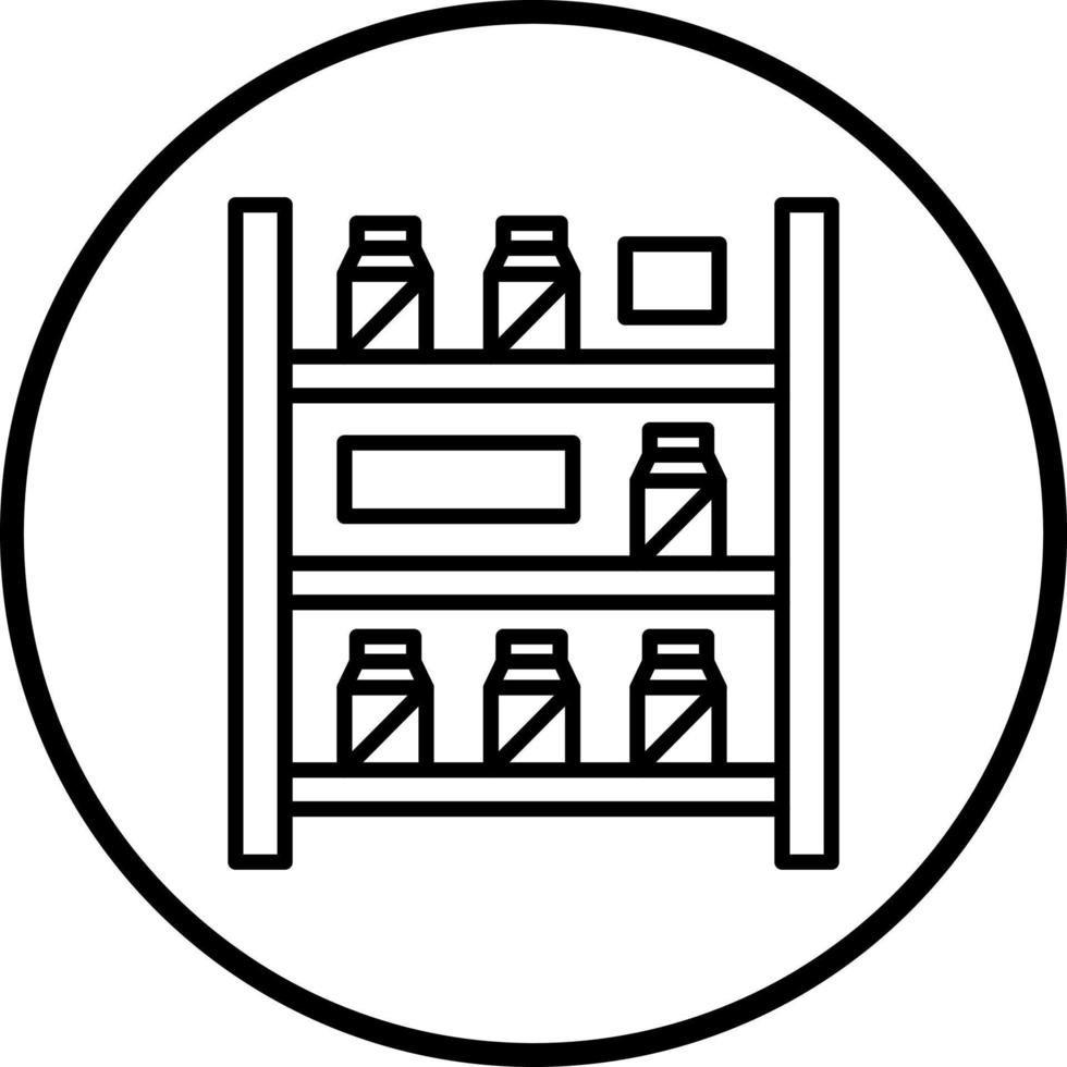 Vector Design On Shelf Availability Vector Icon Style