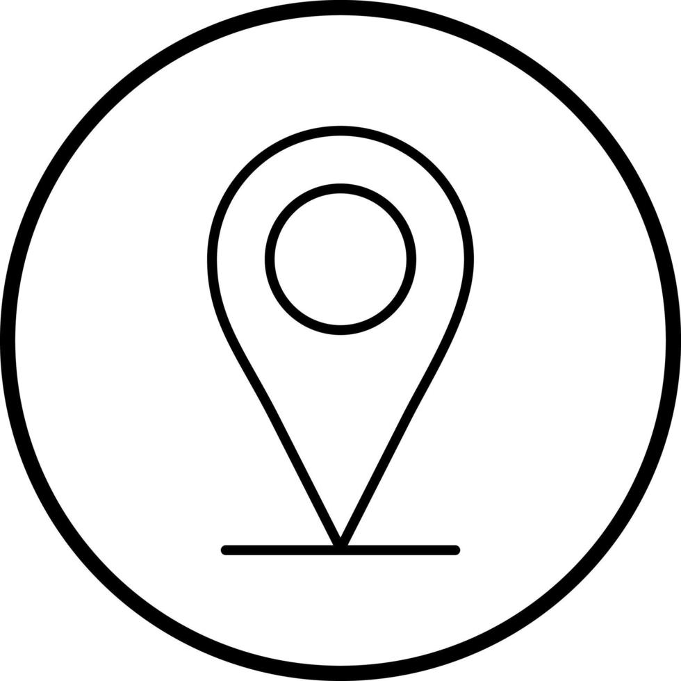 Vector Design Current Location Vector Icon Style
