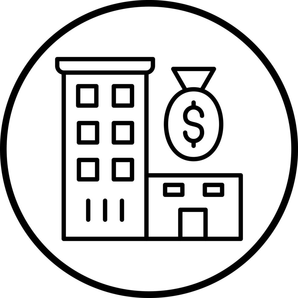 Hotel Pricing Vector Icon Style