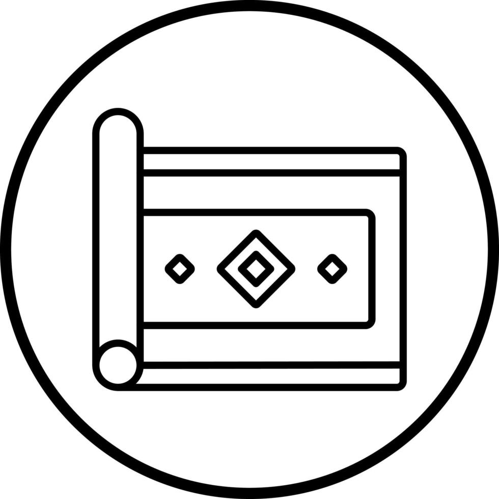 Vector Design Carpet Vector Icon Style