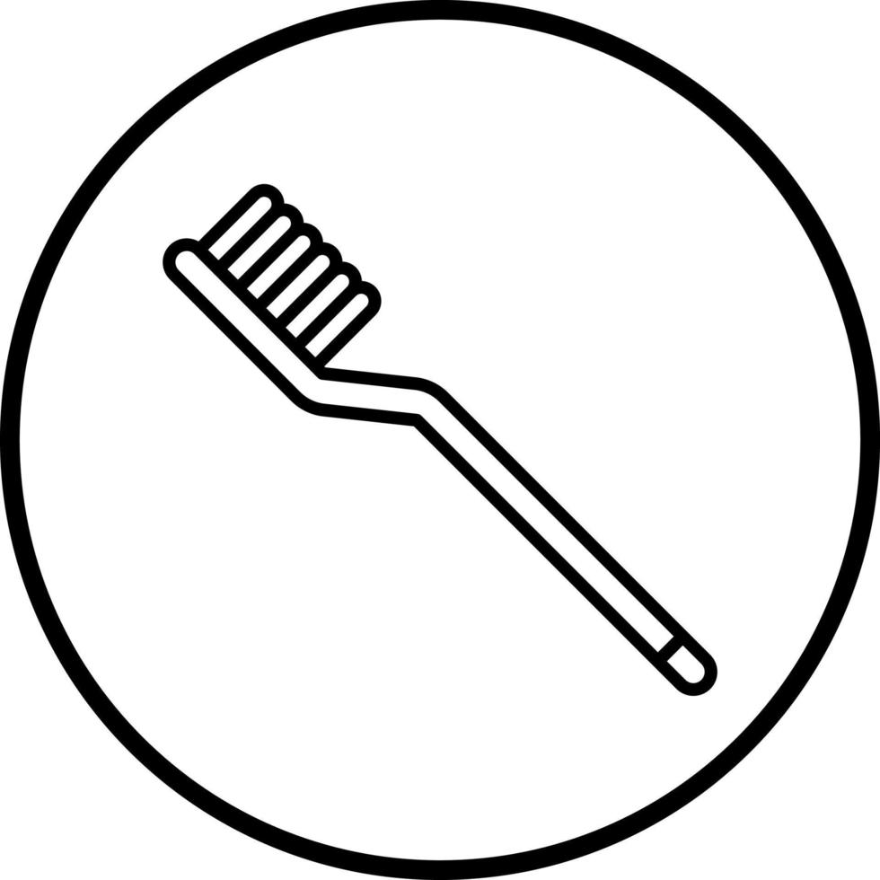 Vector Design Tooth Brush Vector Icon Style