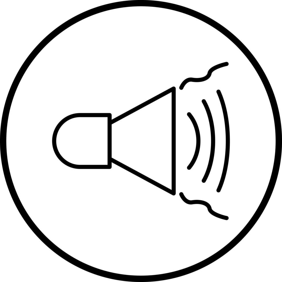 Noise Pollution Vector Icon Style